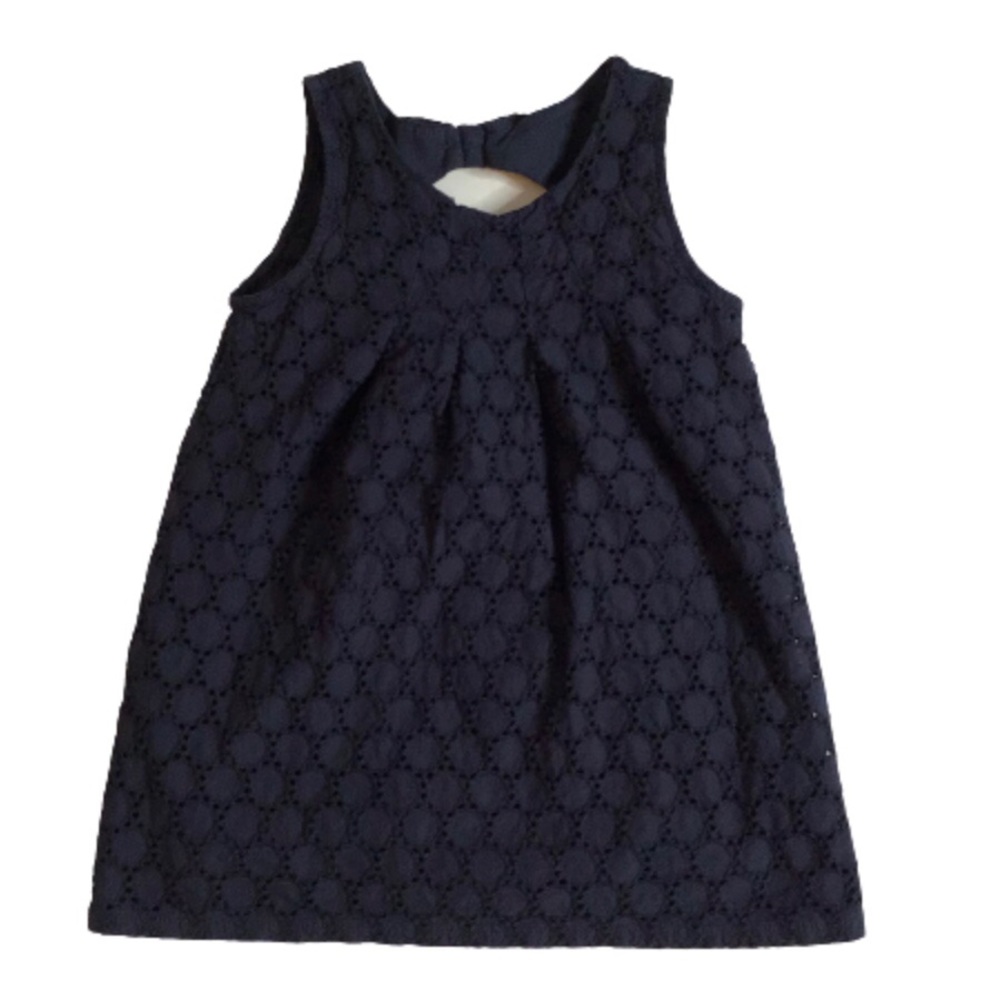Savannah Blue Eyelet Sleeveless Lined Top 6